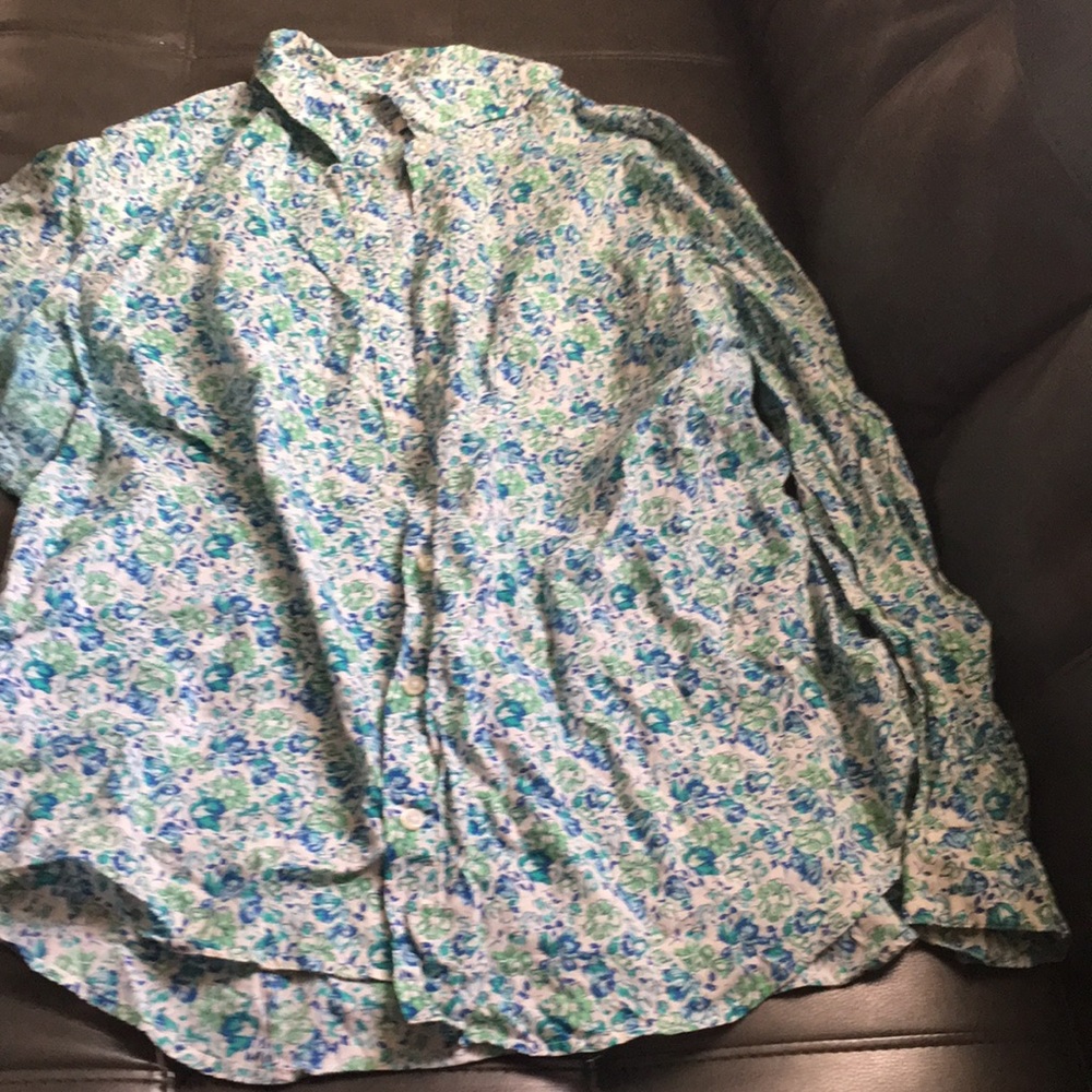 Old navy floral button down